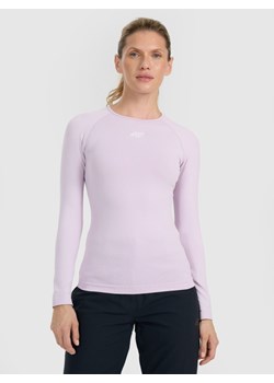 Damska bielizna termoaktywna (góra) 4F 4FWAW25USEAF220 - różowa ze sklepu Sportstylestory.com w kategorii Bielizna termoaktywna damska - zdjęcie 187686592