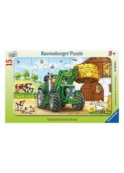 Ravensburger 15-częściowe puzzle &quot;Tractor on the farm&quot; - 3+ ze sklepu Limango Polska w kategorii Puzzle - zdjęcie 187687091
