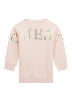 Guess Bluza K5BK10 KAD74 Różowy Regular Fit ze sklepu MODIVO w kategorii Bluzy dziewczęce - zdjęcie 187687422