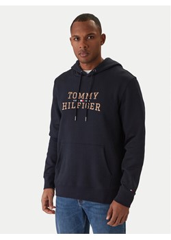 Tommy Hilfiger Bluza Icon Intechno MW0MW42528 Granatowy Regular Fit ze sklepu MODIVO w kategorii Bluzy męskie - zdjęcie 187687464
