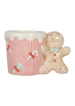 Clayre &amp; Eef Kubek w kolorze jasnoróżowym - 350 ml ze sklepu Limango Polska w kategorii Naczynia - zdjęcie 187688323