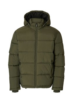 SELECTED HOMME Kurtka zimowa &quot;Cooper&quot; w kolorze ciemnozielonym ze sklepu Limango Polska w kategorii Kurtki męskie - zdjęcie 187688724