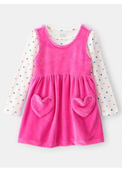 carter&apos;s 2-częściowy zestaw w kolorze różowo-kremowym ze sklepu Limango Polska w kategorii Sukienki dziewczęce - zdjęcie 187689090