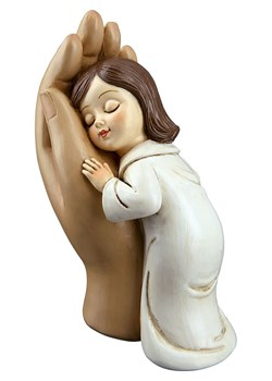 GILDE Figurka dekoracyjna w kolorze brązowo-białym - 9 x 12 x 5 cm ze sklepu Limango Polska w kategorii Dekoracje - zdjęcie 187689210