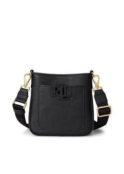 Torebka LAUREN RALPH LAUREN 431982184002 Czarny ze sklepu eobuwie.pl w kategorii Listonoszki - zdjęcie 187689490