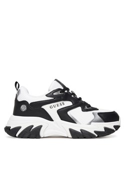 Sneakersy Guess FLPNTS ELE12 Biały ze sklepu eobuwie.pl w kategorii Buty sportowe damskie - zdjęcie 187689502