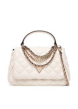 Torebka Guess HWQG96 73190 Écru ze sklepu eobuwie.pl w kategorii Kuferki - zdjęcie 187689520