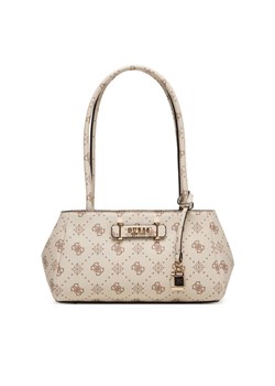 Torebka Guess Carrie Logo HWGP98 98080 Écru ze sklepu eobuwie.pl w kategorii Torebki bagietki - zdjęcie 187689532