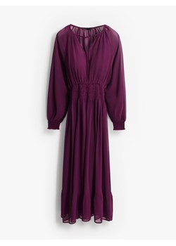Mohito - Szyfonowa sukienka maxi - ciemny fiolet ze sklepu Mohito w kategorii Sukienki - zdjęcie 187690253