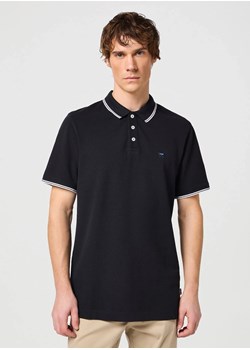 MESKA KOSZULKA POLO WRANGLER POLO SHIRT BLACK 112350404 ze sklepu YouNeedit.pl w kategorii T-shirty męskie - zdjęcie 187691200