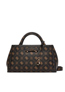 Torebka Guess HWGP98 98060 Brązowy ze sklepu eobuwie.pl w kategorii Kuferki - zdjęcie 187692094