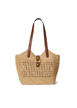 LAUREN RALPH LAUREN Torebka 431P03408001 Brązowy ze sklepu MODIVO w kategorii Torby Shopper bag - zdjęcie 187692360
