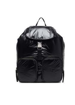 Calvin Klein Plecak Pocket Nylon Flap Backpack LV04F3406G Czarny ze sklepu MODIVO w kategorii Plecaki - zdjęcie 187692401