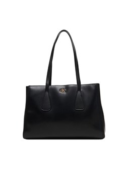 Calvin Klein Torebka Ck Medium Work Tote LV04F3442G Czarny ze sklepu MODIVO w kategorii Torby Shopper bag - zdjęcie 187692421