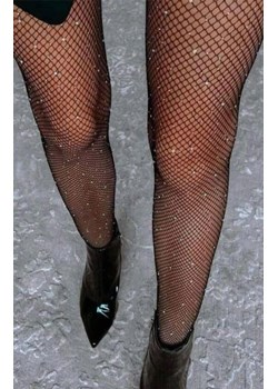 Rajstopy kabaretki z cyrkoniami Rete, Kolor czarny, Rozmiar uniwersalny, Magnetis ze sklepu Primodo w kategorii Rajstopy - zdjęcie 187693282