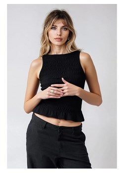 Weekday Top w kolorze czarnym ze sklepu Limango Polska w kategorii Bluzki damskie - zdjęcie 187693461