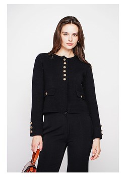 C&amp; Jo Kardigan w kolorze czarnym ze sklepu Limango Polska w kategorii Swetry damskie - zdjęcie 187693690