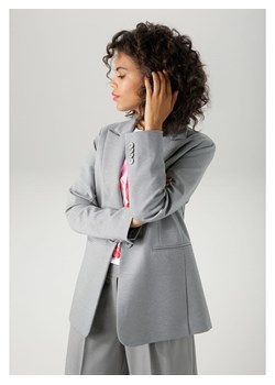 Aniston Blezer w kolorze jasnoszarym ze sklepu Limango Polska w kategorii Marynarki damskie - zdjęcie 187693723