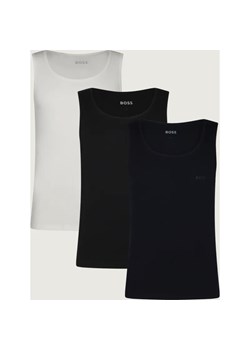 BOSS BLACK Tank top 3-pack RibClassic | Regular Fit ze sklepu Gomez Fashion Store w kategorii T-shirty męskie - zdjęcie 187694410