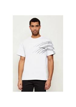Plein Sport T-shirt Scratch | Regular Fit ze sklepu Gomez Fashion Store w kategorii T-shirty męskie - zdjęcie 187694482