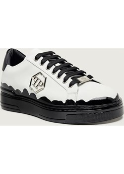 Philipp Plein Skórzane sneakersy Low Top ze sklepu Gomez Fashion Store w kategorii Buty sportowe męskie - zdjęcie 187694483