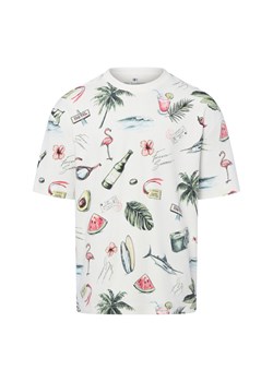 Nils Sundström Koszulka męska Mężczyźni Bawełna biały nadruk ze sklepu vangraaf w kategorii T-shirty męskie - zdjęcie 187695121