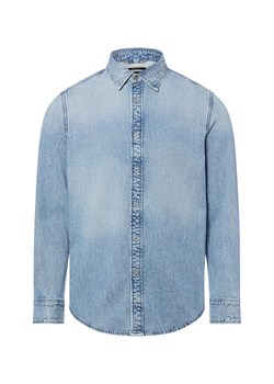 G-Star RAW Męska koszula casual Mężczyźni Slim Fit bielony jednolity ze sklepu vangraaf w kategorii Koszule męskie - zdjęcie 187695124