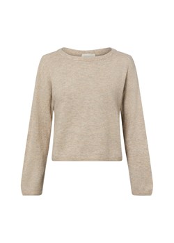 Msch Copenhagen Damski sweter z dzianiny z zawartością alpaki - MSCHKellsey Algeria Kobiety melanżowy jednolity ze sklepu vangraaf w kategorii Swetry damskie - zdjęcie 187695140