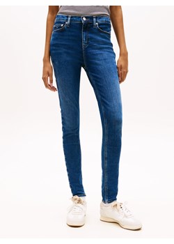 Tommy Jeans Dżinsy skinny - Nora Kobiety Bawełna denim jednolity ze sklepu vangraaf w kategorii Jeansy damskie - zdjęcie 187695184