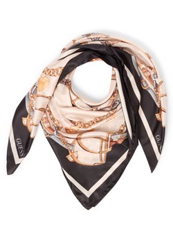 GUESS Szalik damski Kobiety beżowy wzorzysty ze sklepu vangraaf w kategorii Szaliki i chusty damskie - zdjęcie 187695214