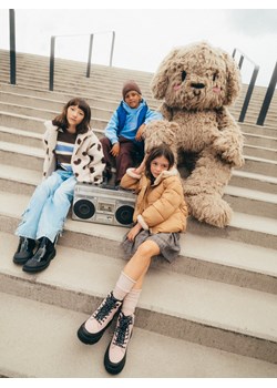 Reserved - Buty trekkingowe z ociepleniem - czarny ze sklepu Reserved w kategorii Buty zimowe dziecięce - zdjęcie 187695542