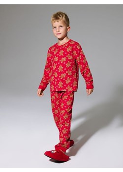Sinsay - Piżama dwuczęściowa z motywem piernikowego ludzika - czerwony ze sklepu Sinsay w kategorii Piżamy dziecięce - zdjęcie 187696100