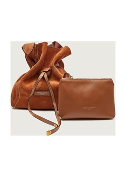 GIANNI CHIARINI Worek + saszetka SIENNA | zamsz ze sklepu Gomez Fashion Store w kategorii Torebki worki - zdjęcie 187696762
