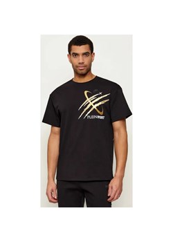 Plein Sport T-shirt Mercury Scratch | Loose fit ze sklepu Gomez Fashion Store w kategorii T-shirty męskie - zdjęcie 187696921