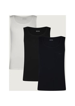 BOSS BLACK Tank top 3-pack RibClassic | Regular Fit ze sklepu Gomez Fashion Store w kategorii T-shirty męskie - zdjęcie 187696932
