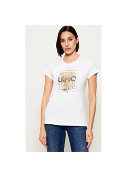 Liu Jo T-shirt | Regular Fit ze sklepu Gomez Fashion Store w kategorii Bluzki damskie - zdjęcie 187696991