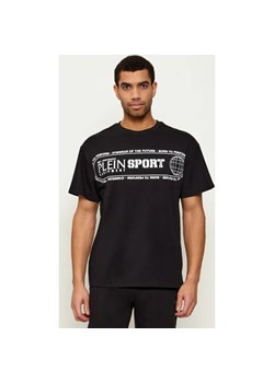 Plein Sport T-shirt Logo Lettering | Loose fit ze sklepu Gomez Fashion Store w kategorii T-shirty męskie - zdjęcie 187698262