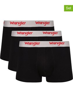 Wrangler Bokserki (3 pary) &quot;Tasker&quot; w kolorze czarnym ze sklepu Limango Polska w kategorii Majtki męskie - zdjęcie 187698343