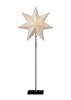 STAR Trading Lampa stojąca &quot;Totto&quot; w kolorze czarno-białym - 34 x 80 cm ze sklepu Limango Polska w kategorii Oświetlenie - zdjęcie 187698664