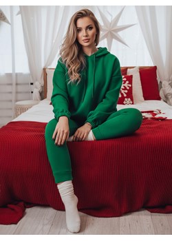 Komplet damski dresowy KSENIIA PREMIUM zielony Dstreet AY1111 ze sklepu DSTREET.PL w kategorii Komplety i garnitury damskie - zdjęcie 187698681