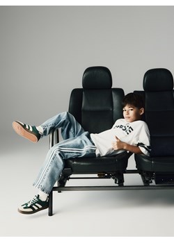 Reserved - T-shirt z nadrukiem - złamana biel ze sklepu Reserved w kategorii T-shirty chłopięce - zdjęcie 187699982