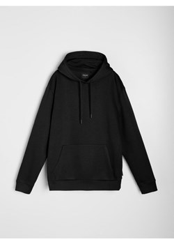 Sinsay - Bluza hoodie basic - czarny ze sklepu Sinsay w kategorii Bluzy męskie - zdjęcie 187700250