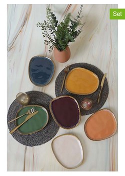 Hermia Talerze śniadaniowe (6 szt.) w różnych kolorach - Ø 23 cm ze sklepu Limango Polska w kategorii Naczynia - zdjęcie 187700752