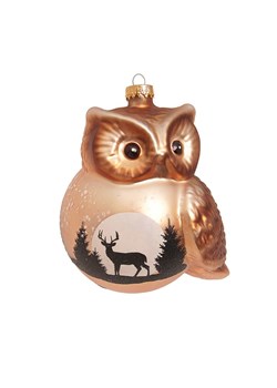 Krebs Glas Lauscha Ozdoba choinkowa w kolorze brązowym - wys. 11 cm ze sklepu Limango Polska w kategorii Dekoracje bożonarodzeniowe - zdjęcie 187700921