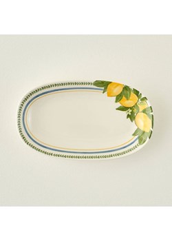 BELLA MAISON Półmisek &quot;Lemoncello&quot; w kolorze biało-żółto-zielonym ze sklepu Limango Polska w kategorii Misy i tace dekoracyjne - zdjęcie 187701033