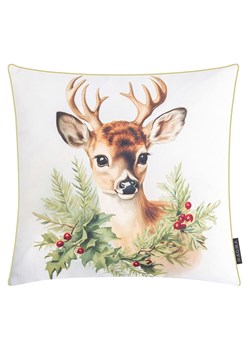 Magma Heimtex Poszewka &quot;Reh&quot; ze wzorem na poduszkę - 45 x 45 cm ze sklepu Limango Polska w kategorii Poduszki dekoracyjne - zdjęcie 187701391