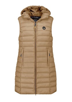 Geographical Norway Kamizelka pikowana "Vatikamap" w kolorze szarobrązowym ze sklepu Limango Polska w kategorii Kamizelki damskie - zdjęcie 187701423