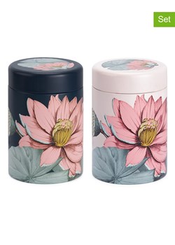 Eigenart Puszki (2 szt.) &quot;Padma&quot; w kolorze jasnoróżowym ze wzorem na herbatę - 125 g ze sklepu Limango Polska w kategorii Dzbanki i zaparzacze - zdjęcie 187701672