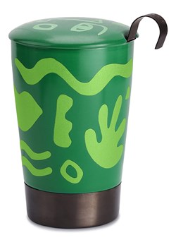 Eigenart Kubek &quot;Teaeve - Opera&quot; w kolorze zielonym do herbaty - 350 ml ze sklepu Limango Polska w kategorii Dzbanki i zaparzacze - zdjęcie 187701681