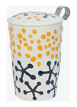 Eigenart Kubek &quot;Teaeve - Little Animals&quot; w kolorze żółtym do herbaty - 350 ml ze sklepu Limango Polska w kategorii Dzbanki i zaparzacze - zdjęcie 187701691